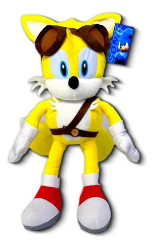 Peluche Tails Miles Prower Piloto Sonic The Hedgehog 50 Cm