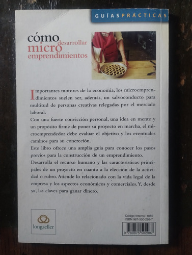 Cómo Desarrollar Microemprendimientos - Hugo Mouján (Usado)