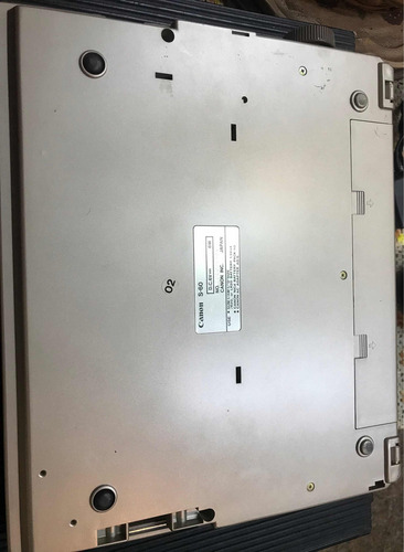 Maquina Escrever Eletronica Canon Cs 60 Com Detalhes (Usado)