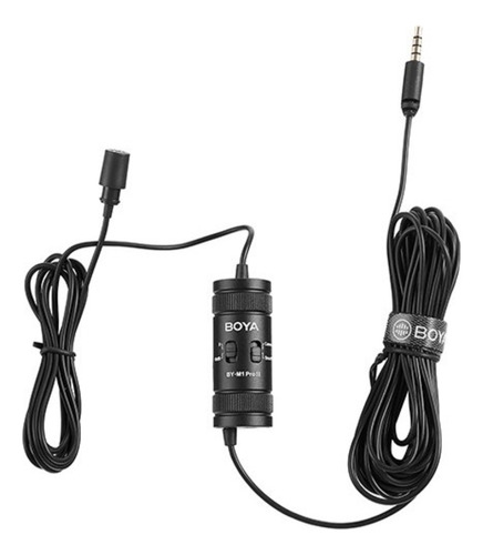 Boya By-m1 Pro Ii Micrófono Lavalier Con Salida De Audífonos