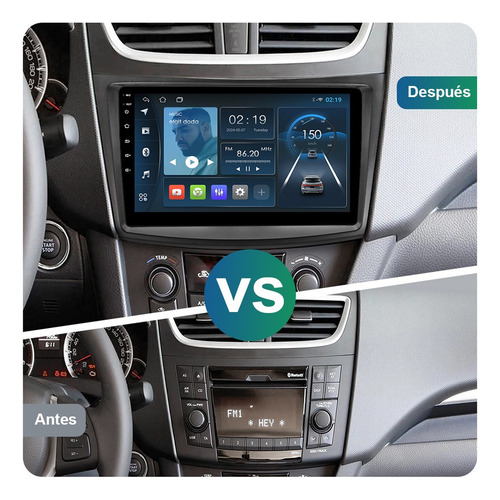 Isudar Estéreo 2+32g Carplay Para Suzuki Swift 2010-2017 Gps