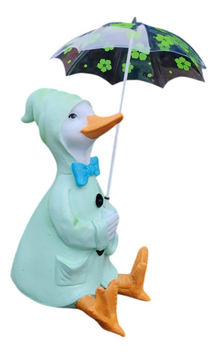 Figura En Miniatura Garden Duck Statue Crafts Diy 1