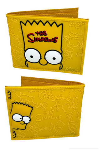 Billetera The Simpsons Bart Simpson En Goma 