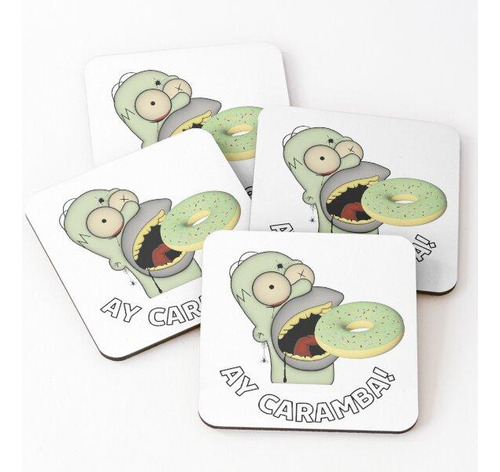 Set Posavasos Ay Caramba! Calidad Premium