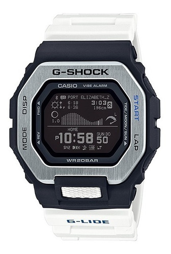 Relógio Casio G-shock Digital Smart Surf Tábua De Maré