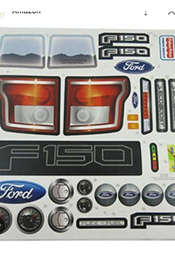 Calcomanías Para Ford F150 Azul Power Whels 