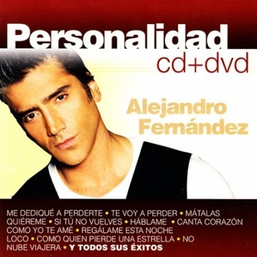 Alejandro Fernández - Personalidad Cd+dvd Música Nuevo