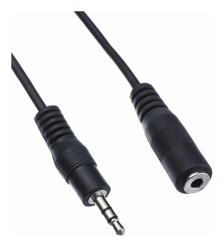 Cable Prolongador Auriculares Mini Plug Macho/hembra 3mtrs