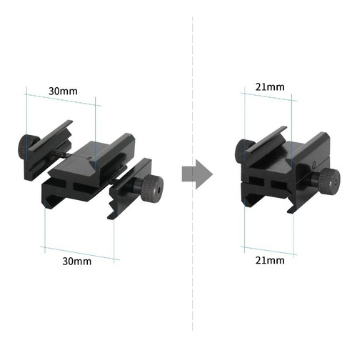 Adaptador De Montagem De Rifle Escopo E Visão Noturna 20mm