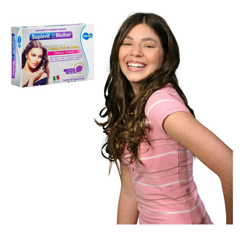 Suplevit Mulher Fórmula Vitalità 30cp Cabelo Pele E Unha