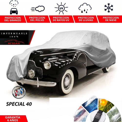 Funda Cubreauto Rk Con Broche Buick Special 1938
