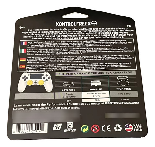 Kontrol Freek Omni 03 Compatible Con Ps4 Y Ps5