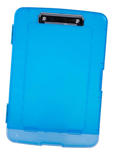 . Carpeta Organizadora Con Portalápices Para Documentos Azul