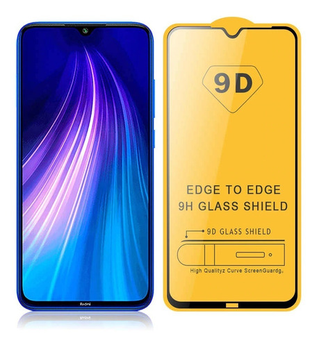 Protector De Pantalla Full Cover 9d Xiaomi Redmi 9a