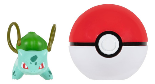 Pokemon Clip N Go Bulbasaur Con Poke Ball 5cm Jazwares