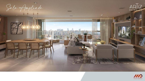 Imagem 27 de 30 de Apartamento Com 4 Quartos À Venda, 155 M², Alto Padrão, 3 Vagas, Financia - Meireles - Fortaleza/ce - Ap1935