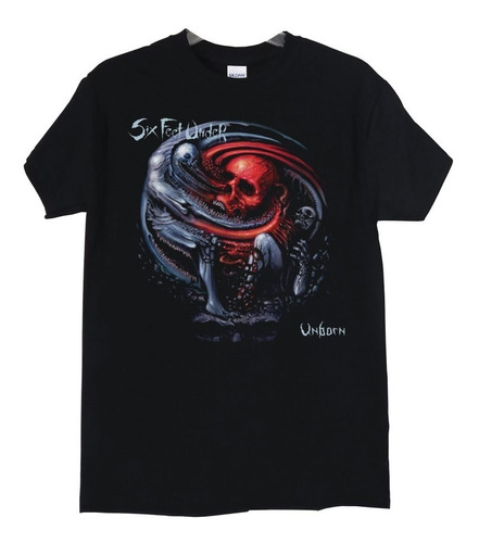 Polera Six Feet Under Unborn Metal Abominatron