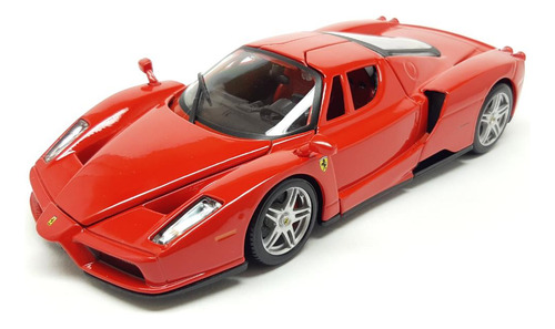 Miniatura Rojo Coleccionable Ferrari Enzo Bburago 1/24 Metal Rojo