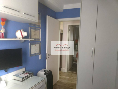Imagem 18 de 21 de Apartamento Com 3 Dormitórios À Venda, 83 M² Por R$ 680.000,00 - Centro - Guarulhos/sp - Ap2402
