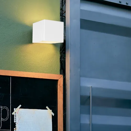 Aplique De Muro Blanco Zibo 3000k 7.5w Tecnolite