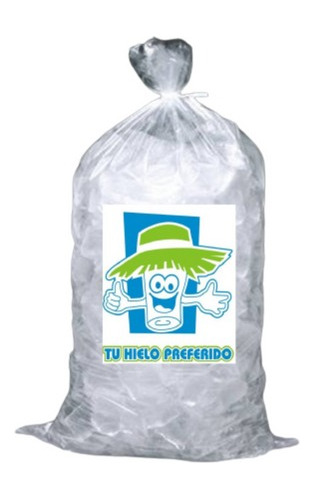 Bolsas Para Hielo Con Logo Genérico X 500 Para 2kg