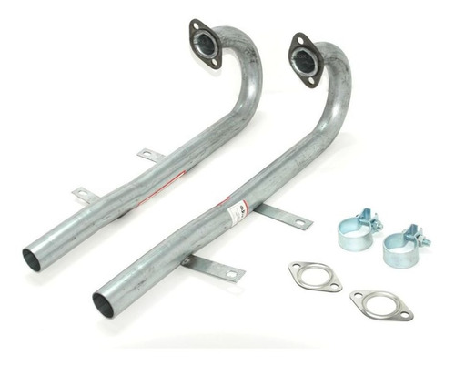 Imagem 2 de 4 de Bengala E Descarga Dimensionado 4x2 Speed Crom Vw Fusca S40