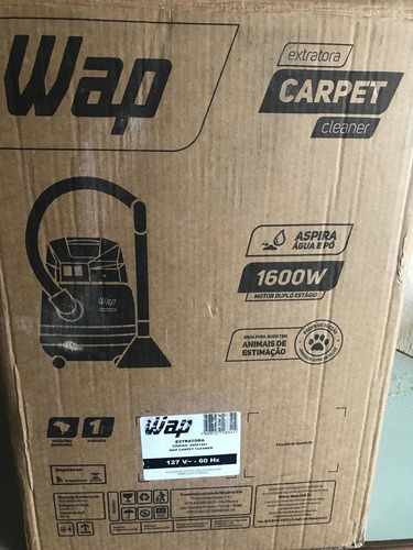 Imagem 1 de 5 de Extratora De Sujeira Wap Carpet Cleaner Máquina Profissio