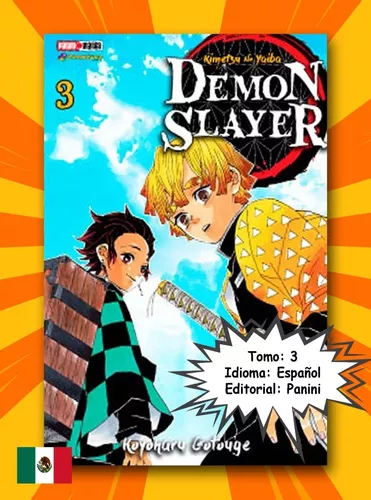 Manga de Demon Slayer en Panini Colombia