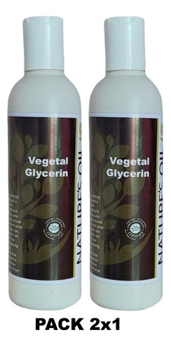 Glicerina Vegetal Importada 250cc Natures Oil Usa