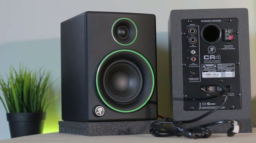 Imagen 2 de 4 de Combo Monitores Mackie Cr4 Audio +bases Y Cables Proel