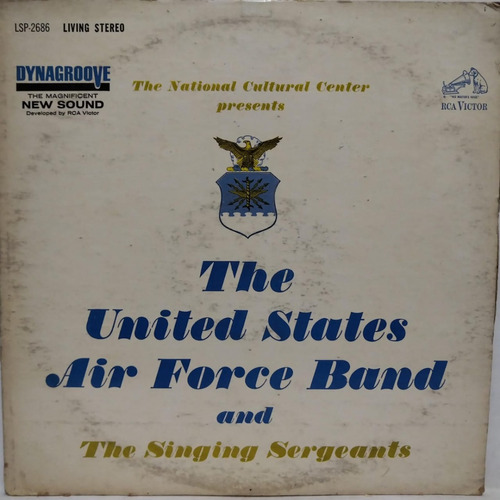 United States Air Force Band  The National Cultural Lp