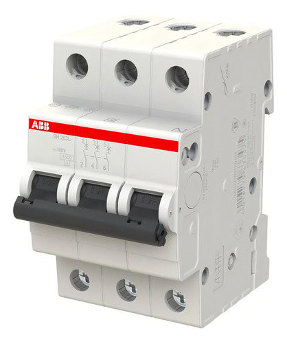 Termica Tripolar 3x16 A Abb Termomagnetica 3x16a