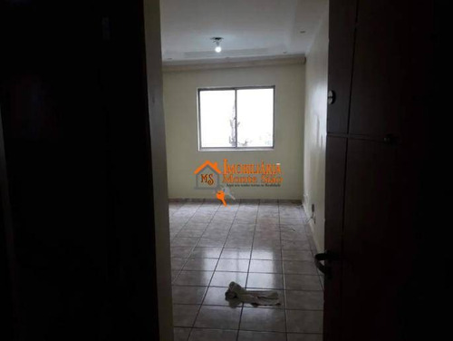 Imagem 3 de 12 de Apartamento Com 1 Dormitório À Venda, 50 M² Por R$ 180.000,00 - Macedo - Guarulhos/sp - Ap2221