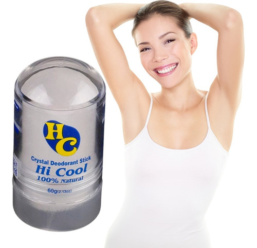 Desodorante acrílica Hi Cool Cristal sem cheiro