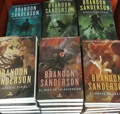 6 Libros Saga Mistborn Nacidos Bruma Sanderson Sudamericana