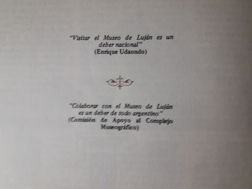 Guía Antigua Complejo Museográfico Enrique Udaondo Mus Luján (Usado)