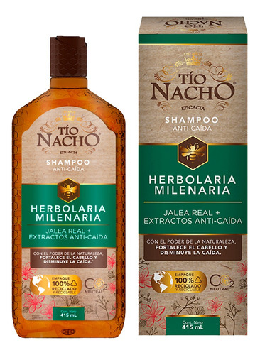 Shampoo Tío Nacho Herbolaria 415 Ml