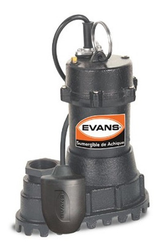 Bomba Achique Agua Sucia Evans Potencia 0.50hp 10600740