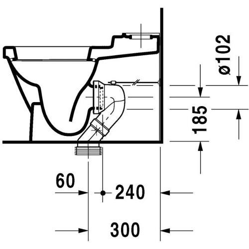 Inodoro Duravit 2nd Floor