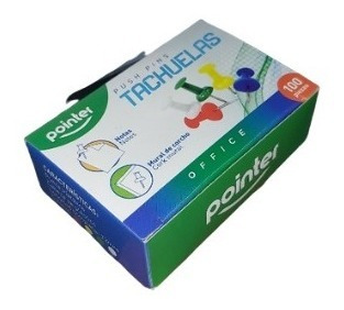 Push Pins Tachuelas Pointer 100 Unidades