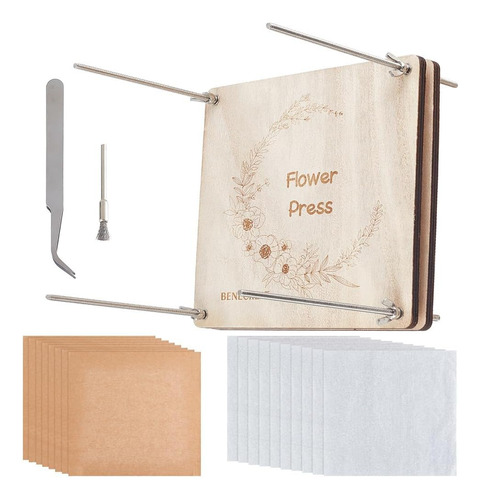 Olycraft Kit De Prensa De Flores Profesional 8 Capas 27,5 X