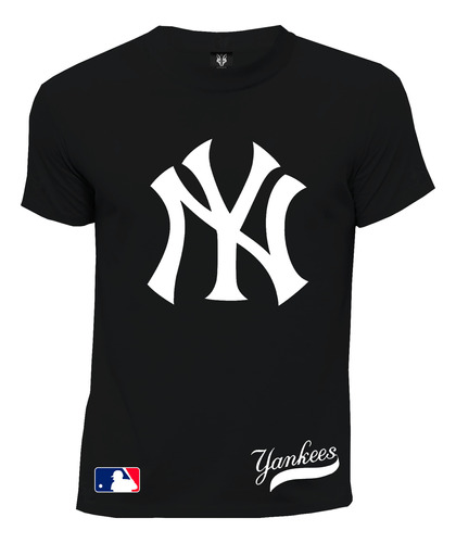 Camiseta Baseball Mlb Logo New York Yankees 