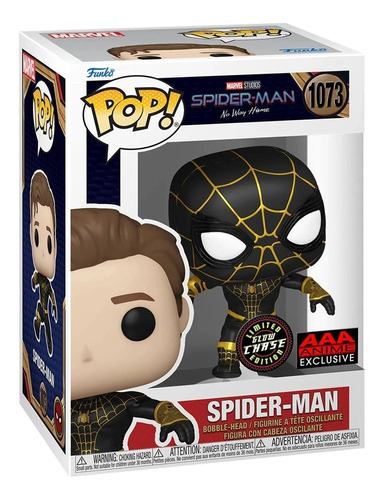 Funko Pop Marvel Spider-man No Way Home Gitd Chase Aaa Anime