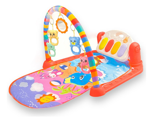 Tapete Interativo Bebê Infantil Brinquedo Musical Som E Luz