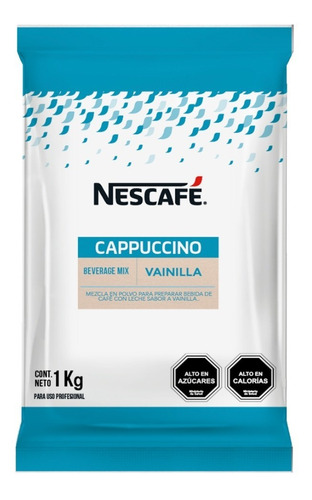 Nescafé Alegria Cappuccino Sabor Vainilla 1kg