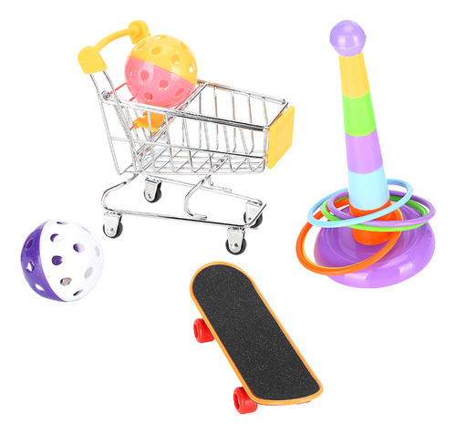 4pcs/set Puzzle Puzzle Toys Bell Ball Cart Circle