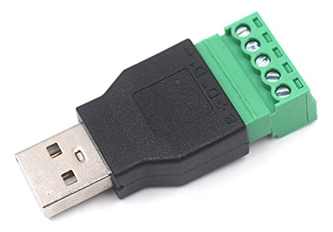 Conector De Bloque De Terminales De Tornillo Usb Kework, Usb
