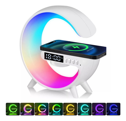 Bocina Bluetooth Portatil Ourlife G63 Recargable Con Luz Rgb