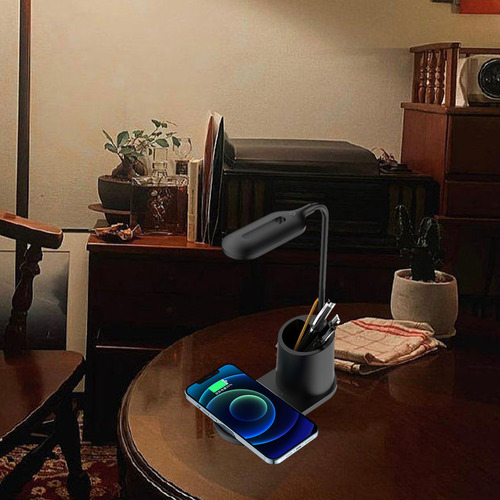 Lámpara De Escritorio Inteligente N Led De 15 W Con Carga In