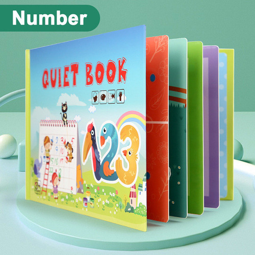 Libros Didácticos Para Niños Juguetes Montessori